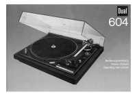 Dual 604-Owners-Manual 